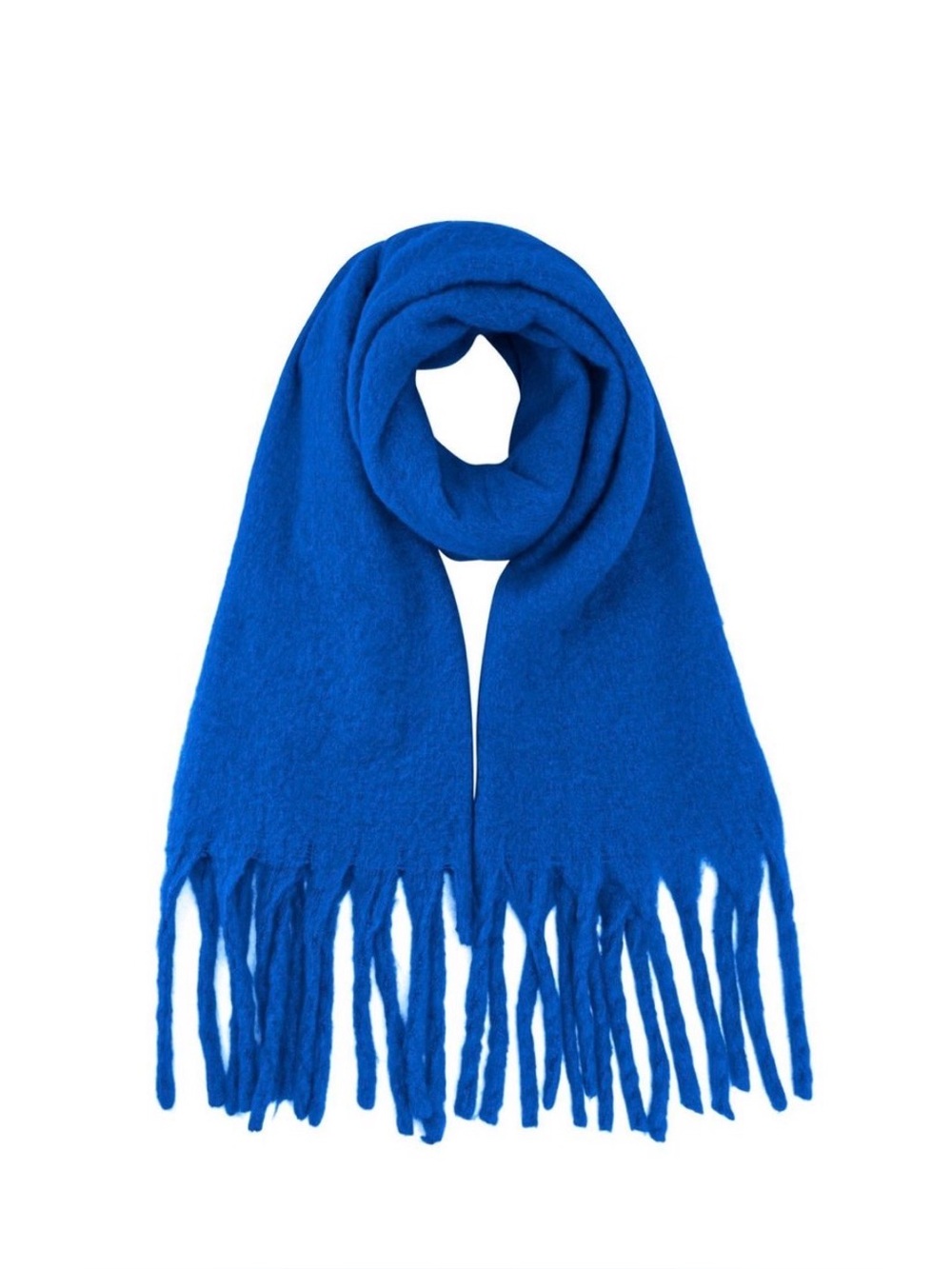 ❄️✨Elegant Blue Fringe Scarf✨❄️